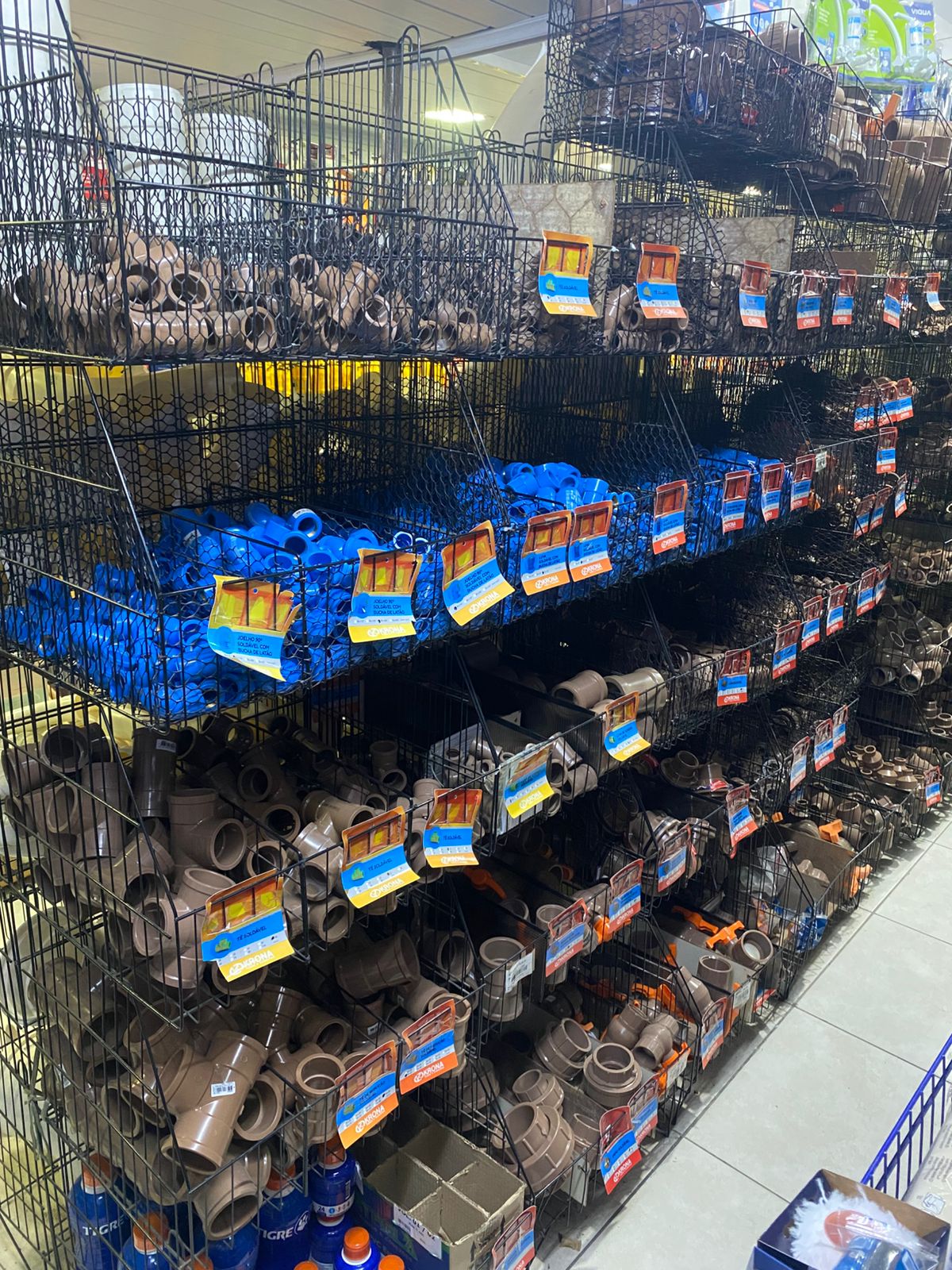 Conexões hidráulicas