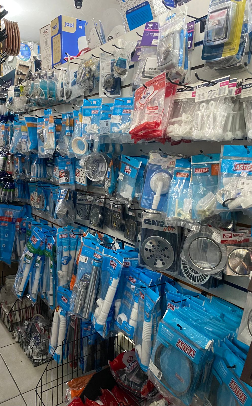 Seção hidráulica - Astra, Japi